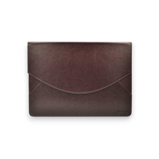 Picture of A4 DOCUMENT WALLET BROWN LEATHER